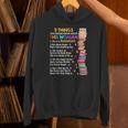 5 Things Should Know About This Woman Bookaholic Book Lover Unisex Hoodie 5 Things Should Know About This Woman Bookaholic Book Lover Unisex Hoodie