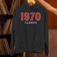 55 Year Old 1970 Classic Baseball Fan 55th Birthday Unisex Hoodie