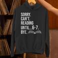 6 7 English Teacher 6-7 Sorry Cant Reading 67 Book Six Seven Unisex Hoodie 6 7 English Teacher 6-7 Sorry Cant Reading 67 Book Six Seven Unisex Hoodie