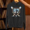 67 Ice Cream Drip Baseball Meme Six Seven Gen Alpha Unisex Hoodie