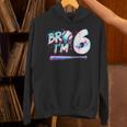 6th Birthday Boy Bro I'm 6 Year Old Baseball Ice Cream Drip Unisex Hoodie 6th Birthday Boy Bro I'm 6 Year Old Baseball Ice Cream Drip Unisex Hoodie