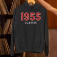 70 Year Old 1955 Classic Baseball Fan 70th Birthday Unisex Hoodie