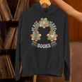 70s Groovy Rainbow Reading Outfit Hippie Peace Love Books Unisex Hoodie 70s Groovy Rainbow Reading Outfit Hippie Peace Love Books Unisex Hoodie