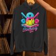 8th Birthday Baseball Ice Cream Drip 8 Years Old Girls B-Day Unisex Hoodie 8th Birthday Baseball Ice Cream Drip 8 Years Old Girls B-Day Unisex Hoodie