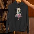 Alice In Wonderland Magical Garden Vintage Book Unisex Hoodie