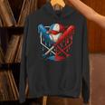 American Baseball Drip Graffiti Ball And Bat Unisex Hoodie
