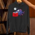 Anglerfish Reading Book Unisex Hoodie