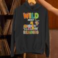 Animal Print For Boys Girls Kids Wild About Reading Books Unisex Hoodie Animal Print For Boys Girls Kids Wild About Reading Books Unisex Hoodie