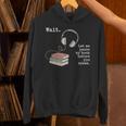 Audiobook Enthusiasts Headphones Book Club Bookworm Unisex Hoodie