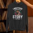 Audiobook Enthusiasts Headphones Flowers Book Club Bookworm Unisex Hoodie