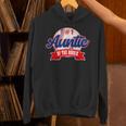 Auntie Rookie Of Year 1st Birthday Baseball Theme Matching Unisex Hoodie