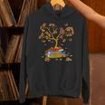 Avid Reader- Book Worm Floral Bird Unisex Hoodie