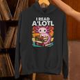 Axolotl Book Lover Librarian Reading Library Readers Unisex Hoodie Axolotl Book Lover Librarian Reading Library Readers Unisex Hoodie