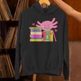 Axolotl Book Reading Librarian English Teacher For Men Women Kids Unisex Hoodie Axolotl Book Reading Librarian English Teacher For Men Women Kids Unisex Hoodie