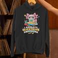 I Axolotl Questions Teacher Cute Reading Book Unisex Hoodie