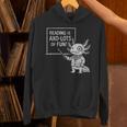 Axolotl Reading Is AXO-Lots Of Fun Book Lover Unisex Hoodie Axolotl Reading Is AXO-Lots Of Fun Book Lover Unisex Hoodie