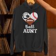 Ball Aunt Heart Football Baseball Hockey Game Day Unisex Hoodie Ball Aunt Heart Football Baseball Hockey Game Day Unisex Hoodie