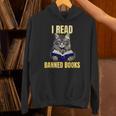 Banned Books Cat Reader Anti-Censorship Unisex Hoodie Banned Books Cat Reader Anti-Censorship Unisex Hoodie