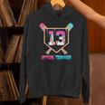Baseball 13 Year Ice Cream Drip 13th Bday Official Teenager Unisex Hoodie