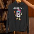Baseball 6th Birthday Boy Ice Cream Drip Bruh I'm 6 Year Old Unisex Hoodie Baseball 6th Birthday Boy Ice Cream Drip Bruh I'm 6 Year Old Unisex Hoodie