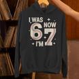 Baseball 7th Birthday 6 7 Years Old I Was 6 Now I'm 7 Unisex Hoodie
