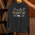 Baseball Auntie Leopard Baseball Heart Unisex Hoodie Baseball Auntie Leopard Baseball Heart Unisex Hoodie