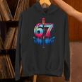Baseball Bat Hands Drip 67 Six Seven Gen Alpha Slang Meme Unisex Hoodie
