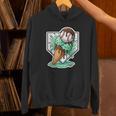 Baseball Boys Ice Cream Drip Baseball Boys Youth Mint Choco Unisex Hoodie