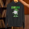 Baseball Bruh Drip Ice Cream Youth Boy St Patricks Day Unisex Hoodie