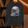 Baseball Catcher Mask Ice Cream Dripping Baseball Boys Unisex Hoodie Baseball Catcher Mask Ice Cream Dripping Baseball Boys Unisex Hoodie
