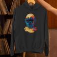 Baseball Catcher Mask Ice Cream Dripping Baseball Fan Boys Unisex Hoodie Baseball Catcher Mask Ice Cream Dripping Baseball Fan Boys Unisex Hoodie