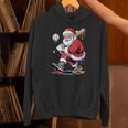 Baseball Christmas Santa Claus Batter Baseball Drip Unisex Hoodie Baseball Christmas Santa Claus Batter Baseball Drip Unisex Hoodie