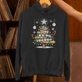 Baseball Christmas Tree Lights Unisex Hoodie Baseball Christmas Tree Lights Unisex Hoodie