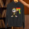 Baseball Drip Ice Cream Boys Youth Kids History Month Unisex Hoodie