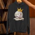 Baseball Drip Ice Cream Crown Melt Graphic Unisex Hoodie Baseball Drip Ice Cream Crown Melt Graphic Unisex Hoodie