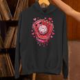 Baseball Drip Ice Cream Sprinkles Valentines Day Baseball Unisex Hoodie