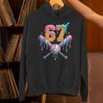 Baseball Drip Number 67 Player Unisex Hoodie