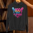 Baseball Ice Cream Drip 100 Days Of School Boys Girls 100th Unisex Hoodie