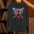 Baseball Ice Cream Drip 67 Meme Six Seven 67th Birthday Unisex Hoodie