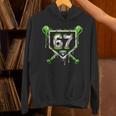 Baseball Ice Cream Drip Number 67 Player 67th Birthday Kids Unisex Hoodie Baseball Ice Cream Drip Number 67 Player 67th Birthday Kids Unisex Hoodie