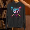 Baseball Ice Cream Drip Number 67 Player 67th Birthday 67 Unisex Hoodie Baseball Ice Cream Drip Number 67 Player 67th Birthday 67 Unisex Hoodie