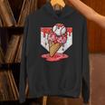 Baseball Ice Cream Drip Baseball Strawberry For Youth Red Unisex Hoodie Baseball Ice Cream Drip Baseball Strawberry For Youth Red Unisex Hoodie