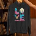 Baseball Love Drip Ice Cream Colorful Baseball Unisex Hoodie Baseball Love Drip Ice Cream Colorful Baseball Unisex Hoodie