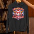 Baseball Is My Love Language Valentine Unisex Hoodie Baseball Is My Love Language Valentine Unisex Hoodie
