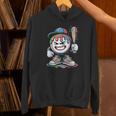 Baseball Mascot Attitude Graffiti Splash Bat Cap Unisex Hoodie Baseball Mascot Attitude Graffiti Splash Bat Cap Unisex Hoodie