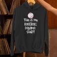 This Is My Baseball Pajama Shirt For Players Teens Boys Girl Unisex Hoodie