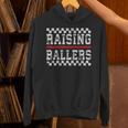 Baseball Player Raising Ballers Game Day Respect The Drip Unisex Hoodie