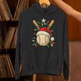 Baseball Santa Christmas Ball Baseball Lover Player Boys Unisex Hoodie Baseball Santa Christmas Ball Baseball Lover Player Boys Unisex Hoodie