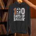 Baseball Soccer Basketball 100 Days Of School Unisex Hoodie Baseball Soccer Basketball 100 Days Of School Unisex Hoodie