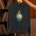 Baseball Splash Team Player For Kids Men Women Unisex Hoodie